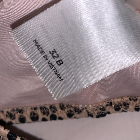 Cheetah Print Bikini Top - Picture 2 of 4